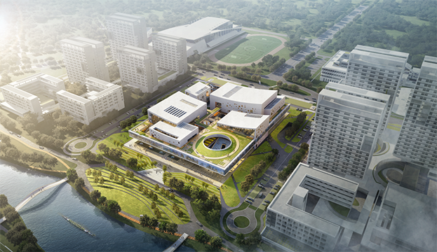 德信网页版中标华南理工大学广州国际校区幕墙项目 助力打造全国唯一一个全部“新工科”学院校区