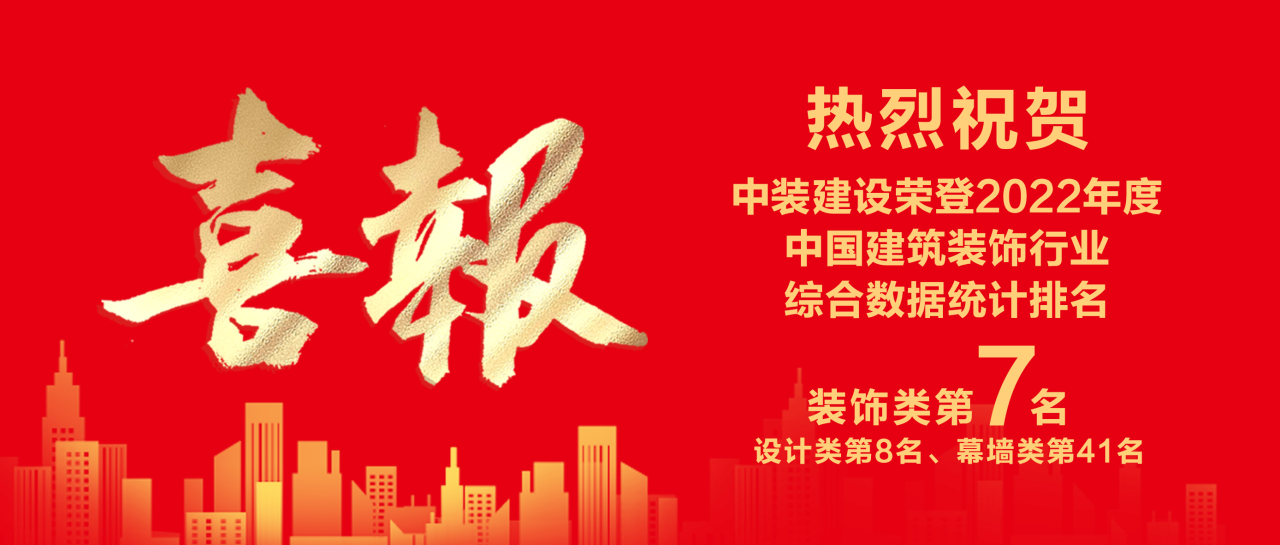 德信网页版蝉联中国建筑装饰行业百强第七